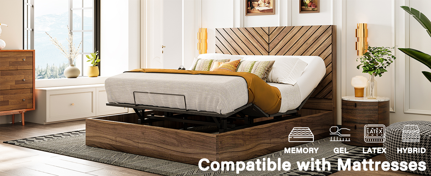 bed frame queen size