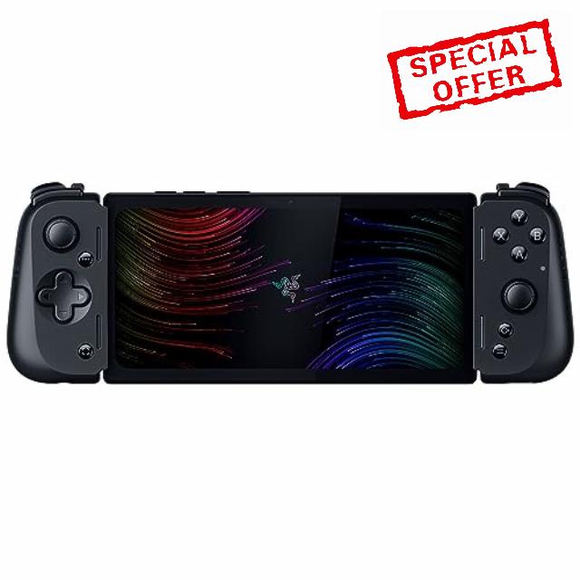 Razer Edge WiFi Gaming Tablet: Snapdragon G3X Gen 1 - Console-Class Control with HyperSense Haptics - 6.8” 144Hz AMOLED FHD+ Touchscreen - Android