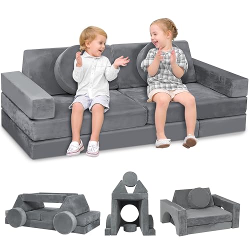 DIY Modular Toddler Couch for Playroom and Bedroom