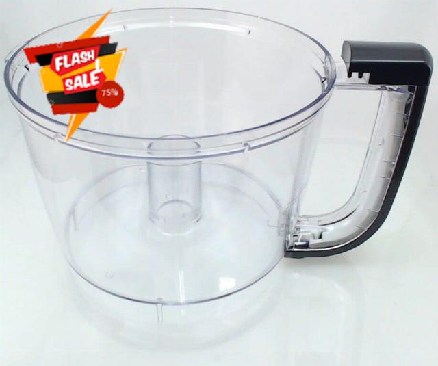 Replacement For Compatible With Food Processor Black Bowl for KitchenAid