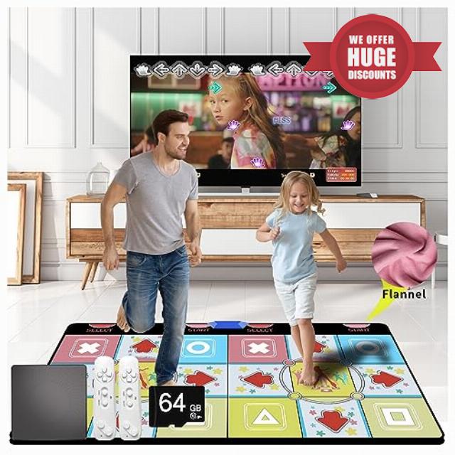 WuZhuangYuan Dance mat for Kids and Adults