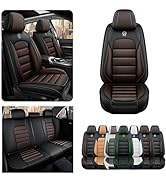 5 Seat Covers for Jeep Grand Cherokee 2011-2023 Leather Car Seat Covers Waterproof Anti-Slip Soft...