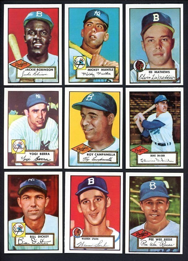 Set Was Produced in 1983. Loaded with Hall of Famers Including Mickey Mantle's Rookie Card