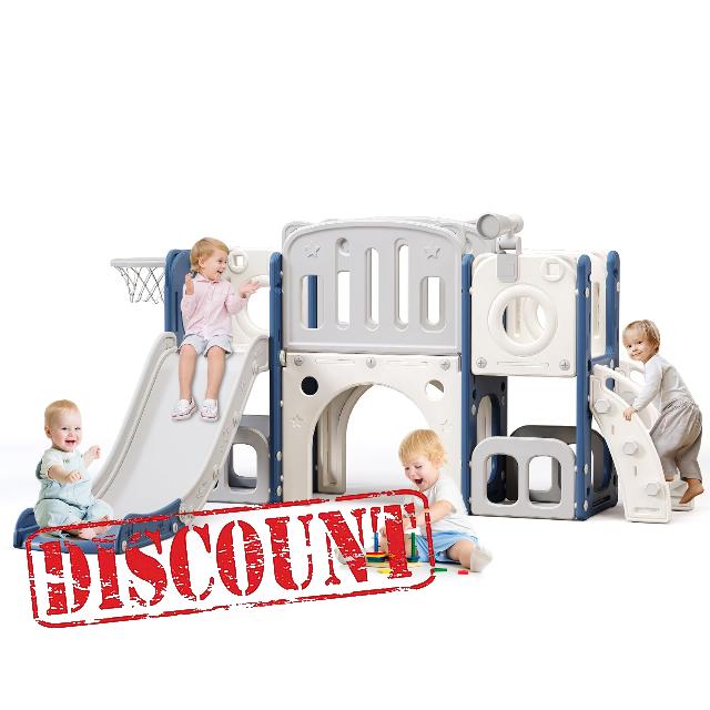 YUYUE 8 in 1 Toddler Slide