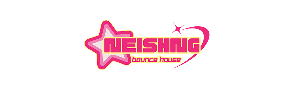 NEISHNG Inflatable Bounce House Slide for Kids