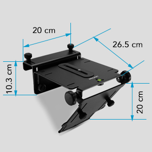 Aluminum made Keen-Eye Car Door Camera Lens Support Mount for Wildlife Photographers