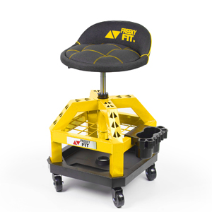 rolling shop stool
