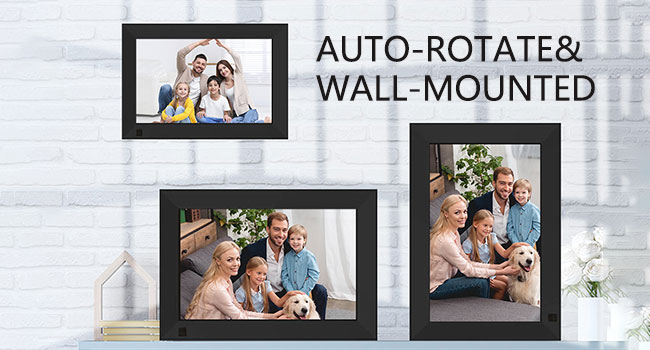 Multiple ways to send pictures and videos