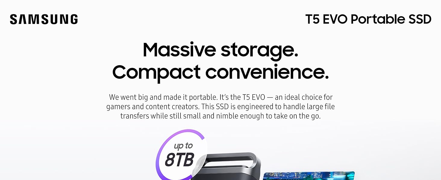T5 EVO Portable SSD