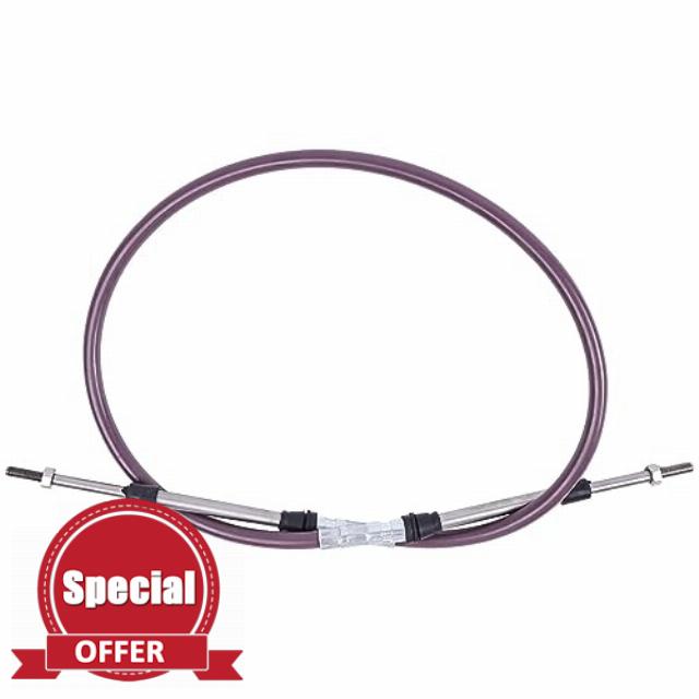 WQSING 47" Transmission Control Cable AT25109 Compatible with John Deere 444 544 544A 544B 644 644A 644B 646 646B Wheel Loader Crawler Selector Valve Cable