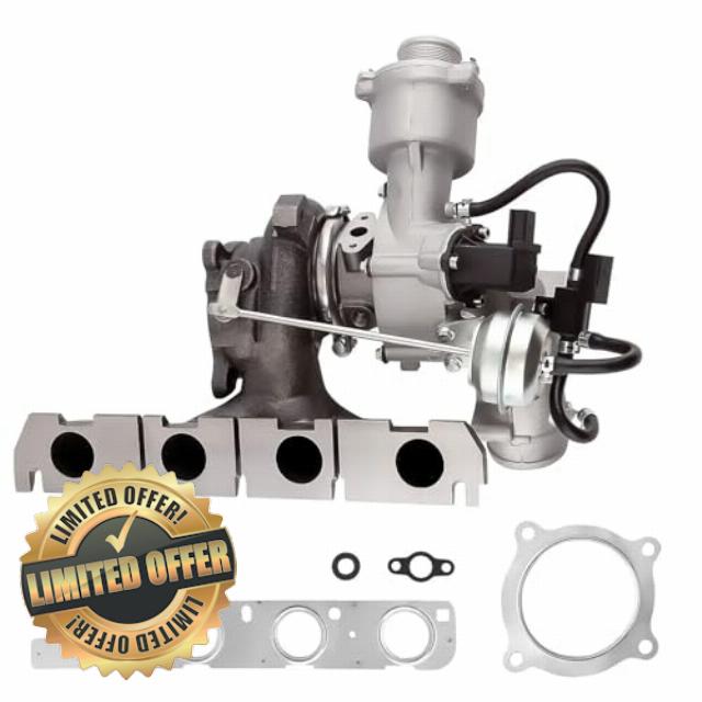 GEARZAAR Turbo Charger Fit for Audi A4 Avant Quattro A5 Q5 2009-2012 Turbocharger kit Fit for Volkswagen Passat 2.0 TSI 2008-2010 Replacement# 06H145702G 06H145702L 06H145702S