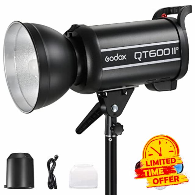 Godox QT600II M 2.4G TTL Speedlite Studio Flash Strobe Light