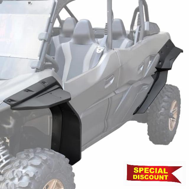 SAUTVS XXL Wider Fender Flares for Kawasaki Teryx KRX4 1000