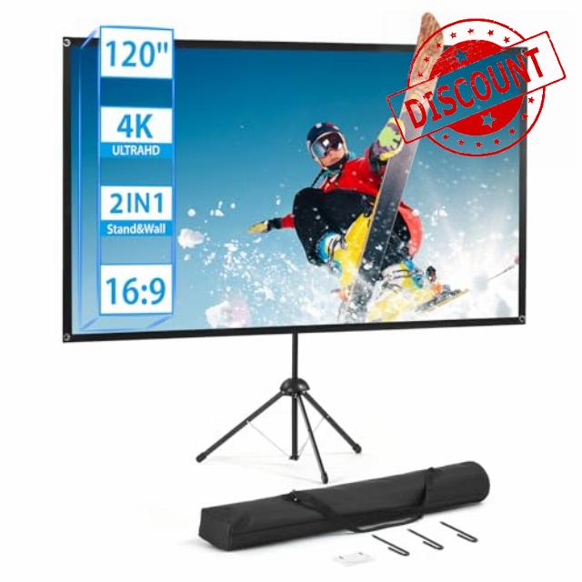 Projector Screen and Stand
