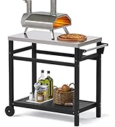 outdoor dining cart