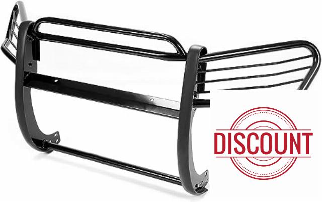 Kojem Grill Guard Bumper Protector Compatible with 2003-2009 Toyota 4Runner Front Black Light Protector Bull Bar Brush Push Bar Brush Guard Grille Protection