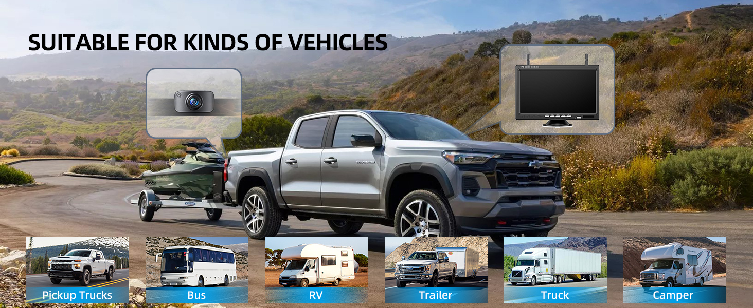 Suitable kinds of vehicles