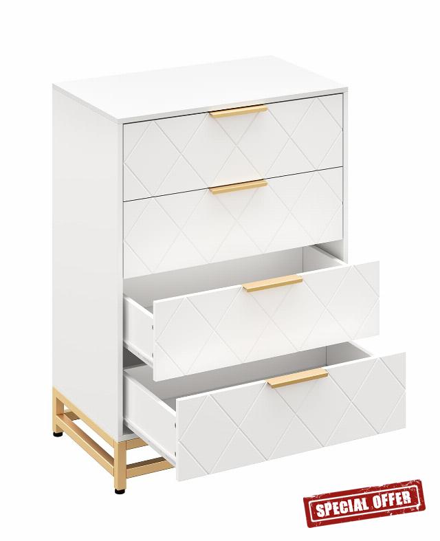 GAOMON Dresser for Bedroom with 4 Drawer