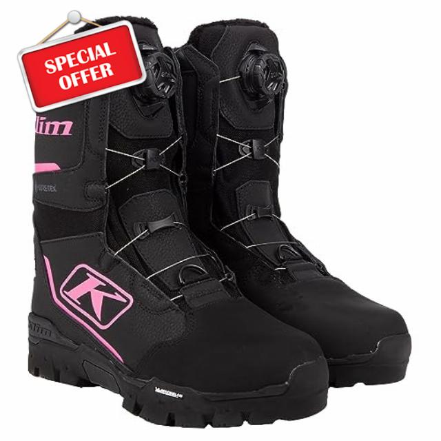 KLIM Women's Aurora GTX BOA Winter Snowmobile Boots
