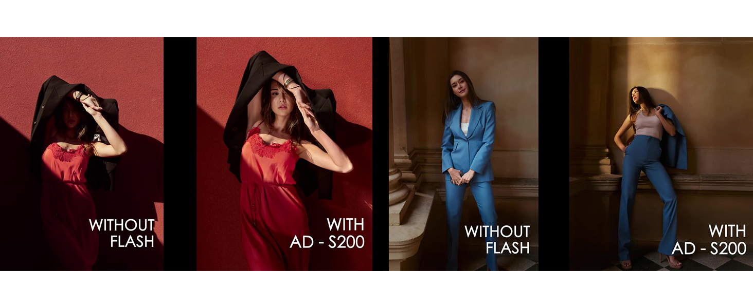 Godox AD-S200 Stick Flash Head for AD200 AD200Pro for Fashion, Wedding, Outdoor Indoor Photography