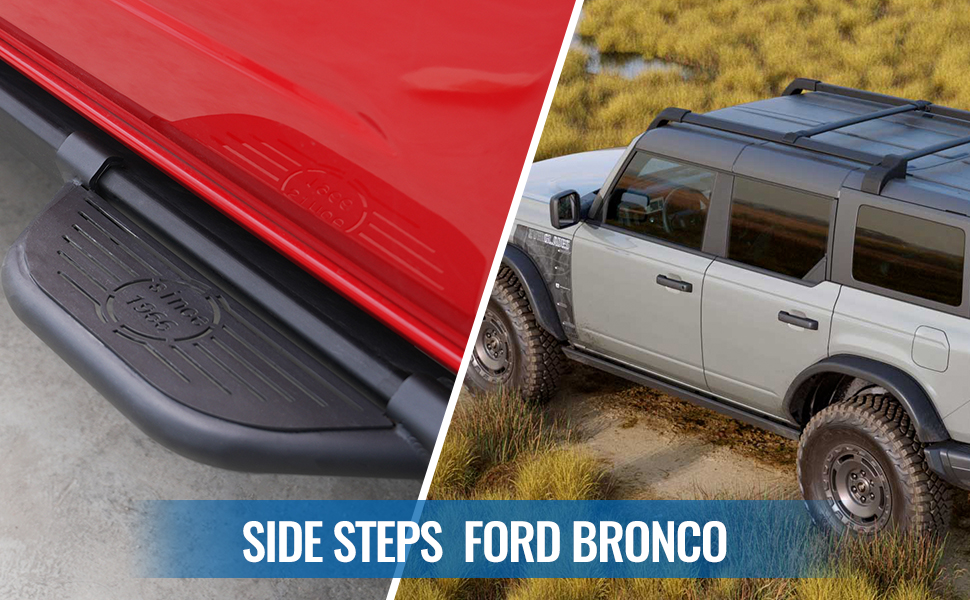 ford bronco side steps