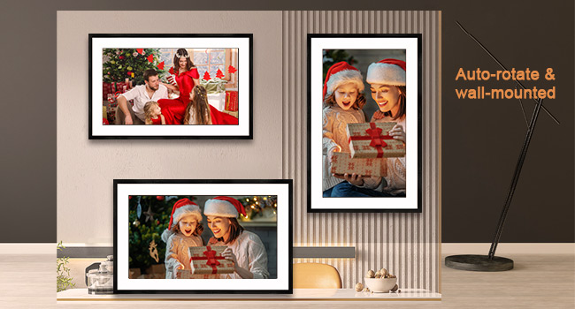 Multiple ways to send pictures and videos