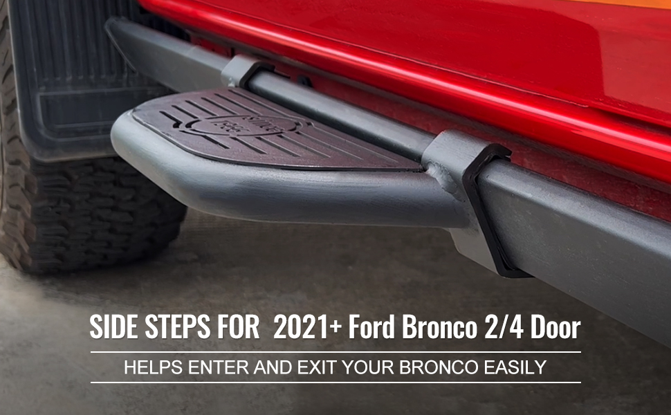ford bronco side steps