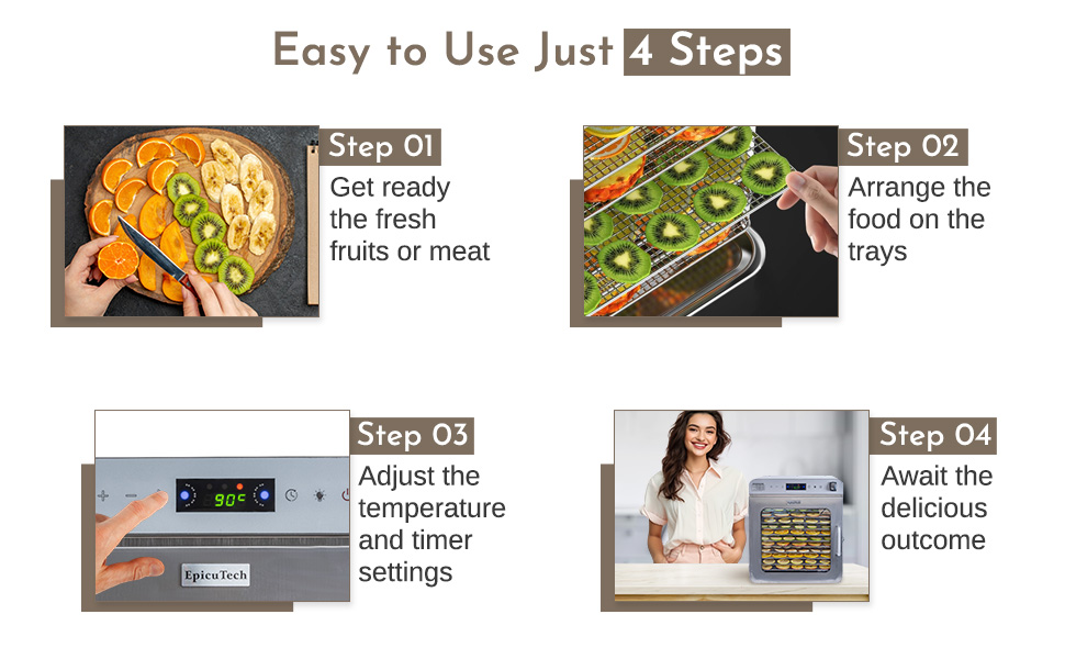 Unique Features, EpicuTech Dehydrator