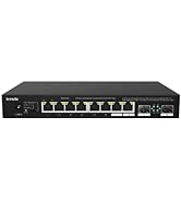Tenda TEG1008M, 8 Port Gigabit Switch, Unmanaged Ethernet Switch with Traffic Optimization, Plug ...