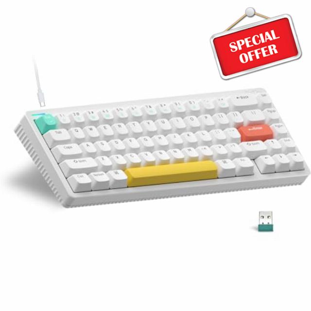 nuphy Halo65 Mechanical Gaming Keyboard with PBT Keycaps