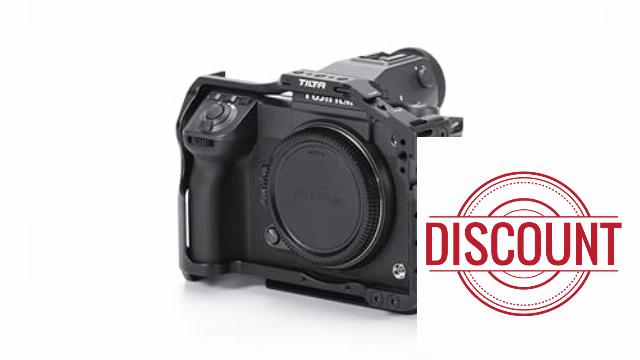 Tilta Camera Cage for/Compatible with Fujifilm GFX100 II - Black | Mount Accessories | Flexible Compatibility | Cable CLAMP | Multi-Tool | (TA-T62-FCC-B)