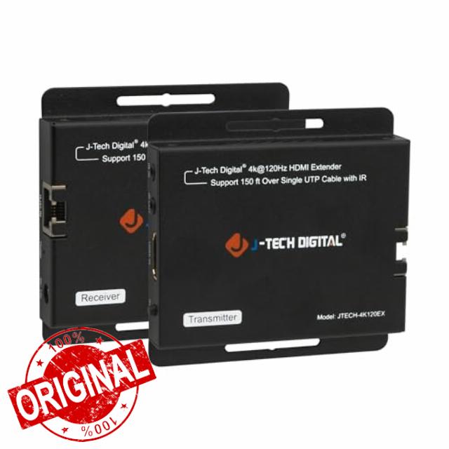 4K 120Hz HDMI Over Ethernet Extender | CAT 6/7 Up to 150ft. | Supports 4K 120Hz 4:4:4 HDR