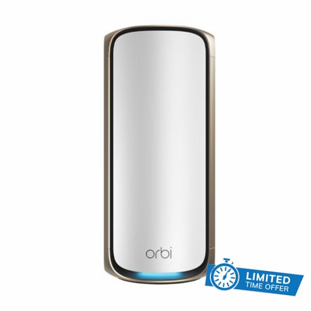 NETGEAR Orbi 970 Series Quad-Band WiFi 7 Mesh Router (RBE971S)