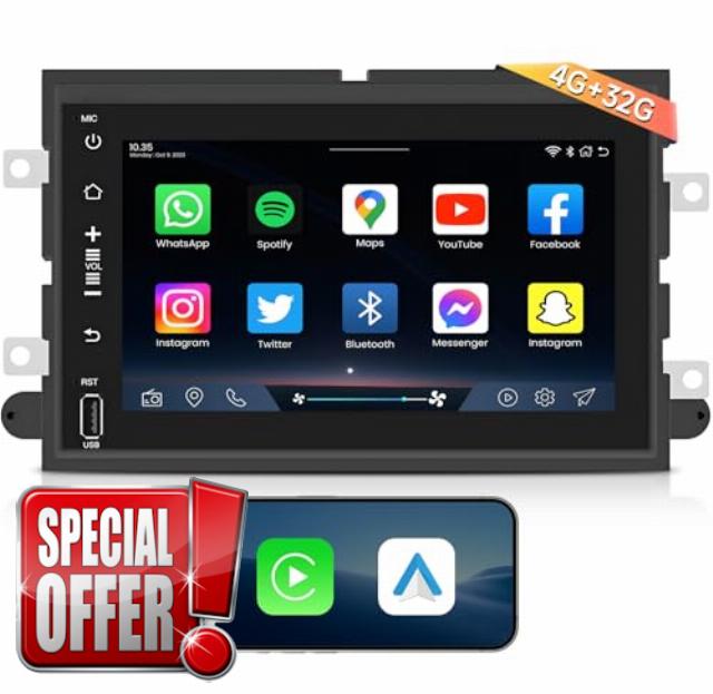 5G WiFi 8 Core 4+32G Car Stereo