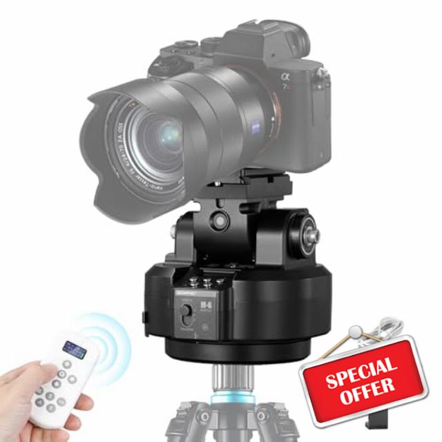 Soonpho M6 Auto Face Tracking Motorized Rotating Panoramic Tripod Head
