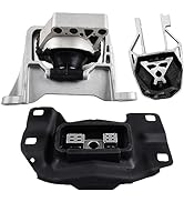 Engine Motor and Trans Mounts Compatible with Chevrolet Malibu 2013-2015 2.5L, Replace OE A5502 A...