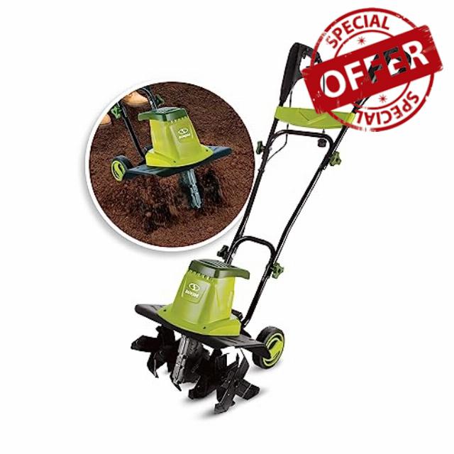 FENRIR Sun Joe TJ603E 16-Inch 12-Amp Electric Tiller and Cultivator