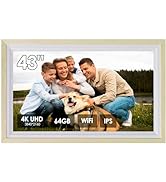 55-Inch Digital Picture Frame, KOHO 4K Smart Digital Canvas, 3840 * 2160 IPS UHD Large Screen Art...
