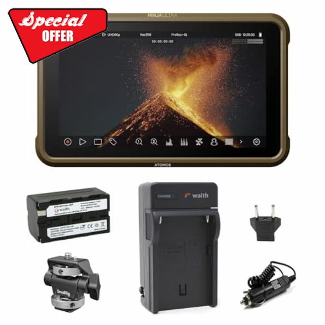 Atomos Ninja Ultra 5.2" 4K HDMI Recording Monitor Kit