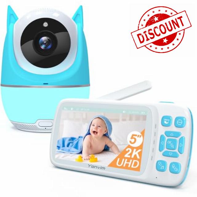 Yonvim 2K Video Baby Monitor