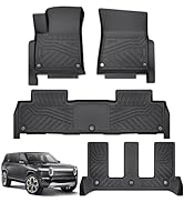 Klutchtech Cargo Liner Trunk Mat for R1S 2022 2023 2024, All Weather Protection Automotive Waterp...