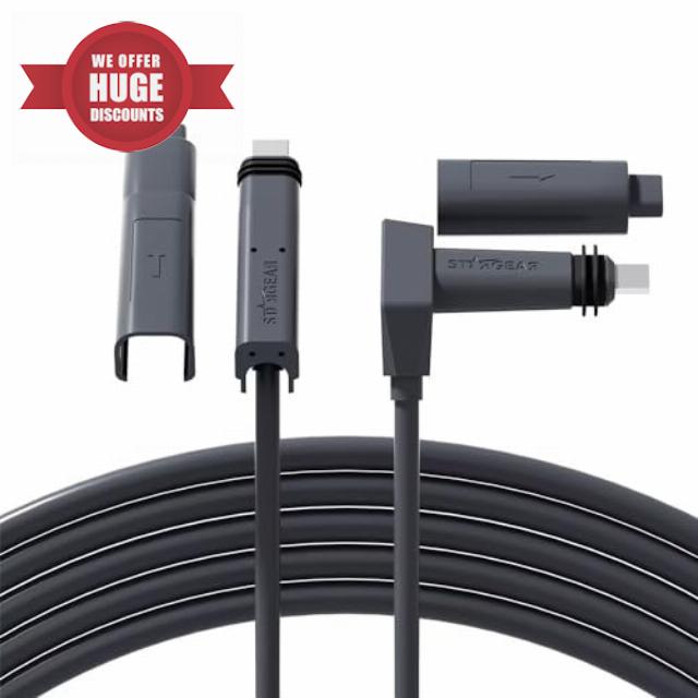 Klutchtech Starlink Internet Kit Satellite Replacement Cable for Starlink Rectangular Satellite V2