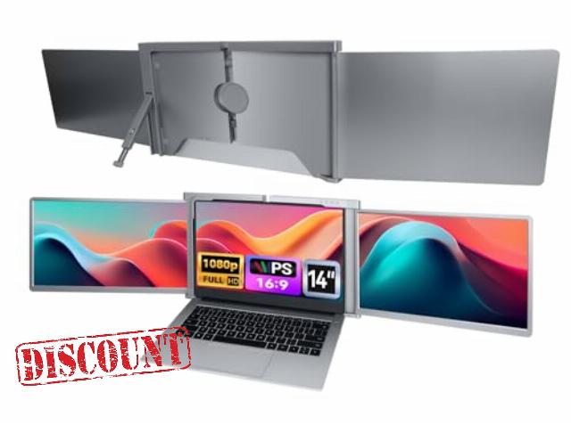Cihysul Triple Laptop Screen Extender