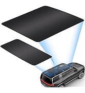 Klutchtech Glass Roof Sunshade for R1T, Sunroof Covers Sun Shade with Insulation Cover Compatible...