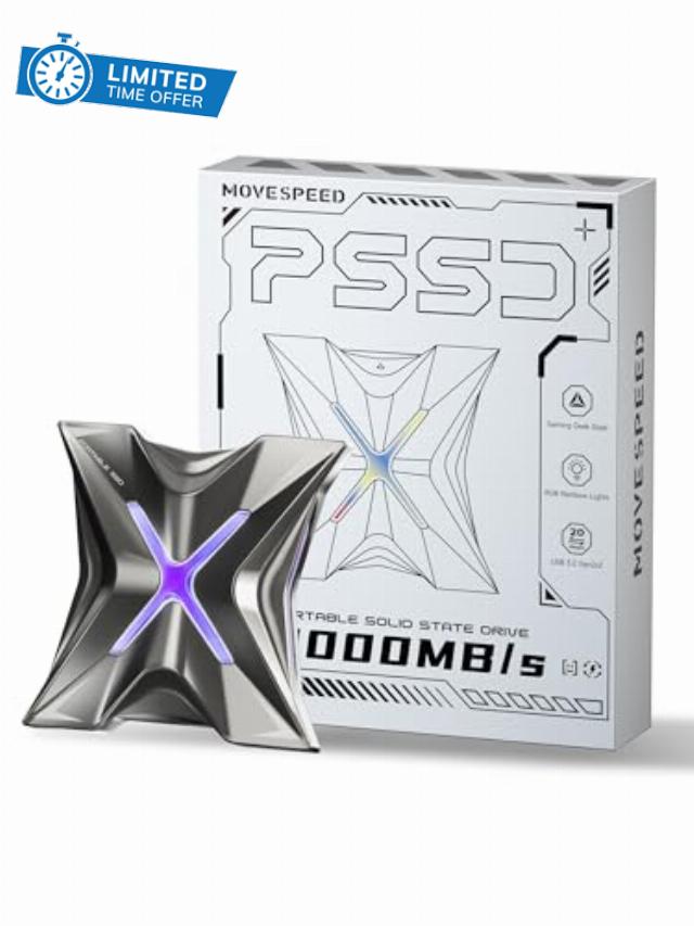 MOVE SPEED RX20 2TB Portable SSD Up to 2000MB/s
