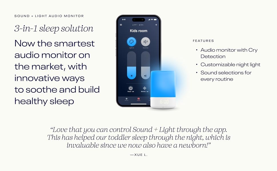 Nanit Sound and Light 3-in-1 Sleep Solution