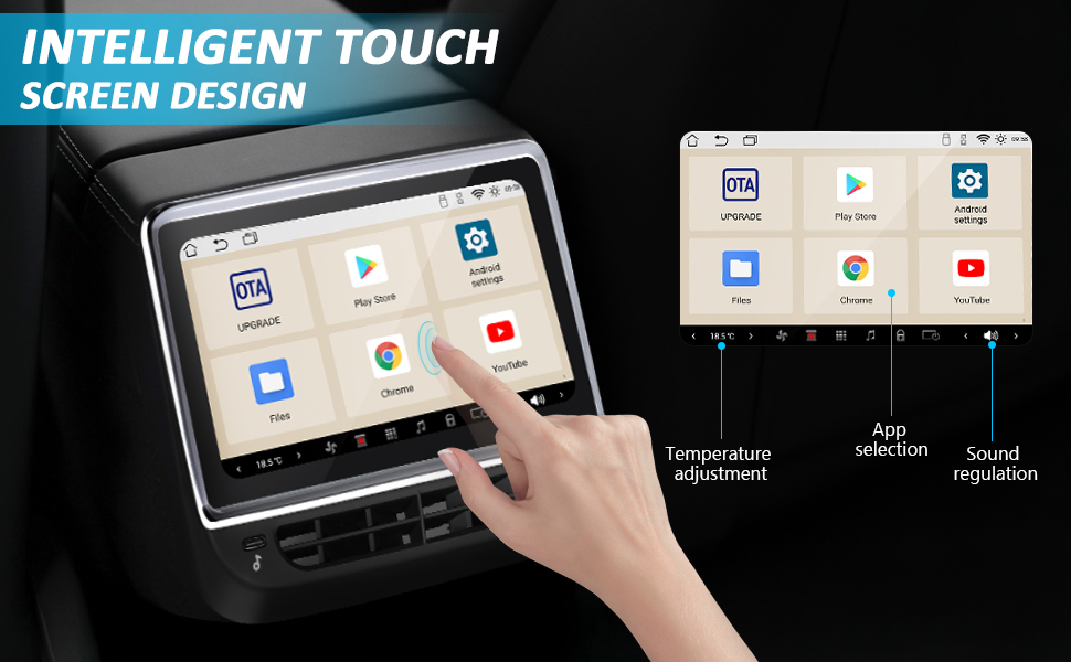 tesla screen