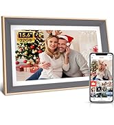 Frameo 10.1 Inch WiFi Digital Picture Frame, 1280x800 HD IPS Touch Screen Photo Frame Electronic,...