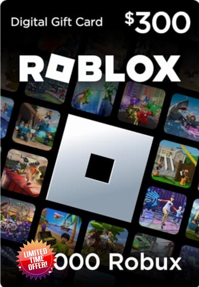 Roblox Digital Gift Code for 34