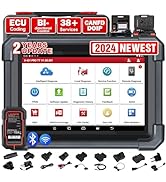 LAUNCH 2024 Newest Automotive Diagnostic Scan Tool X431 PRO TT with CAN FD & DoIP, ECU Online Cod...